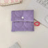 Candy Color Heart Shaped Cosmetic Bag Women Portable Earphones Lipstick Sanitary Napkins Storage Pouch Small Makeup Zipper Bags